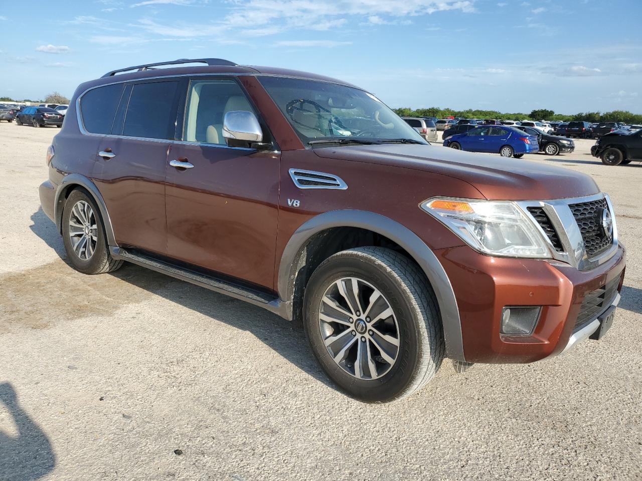 2017 Nissan Armada Sv VIN: JN8AY2ND8H9010517 Lot: 61785834