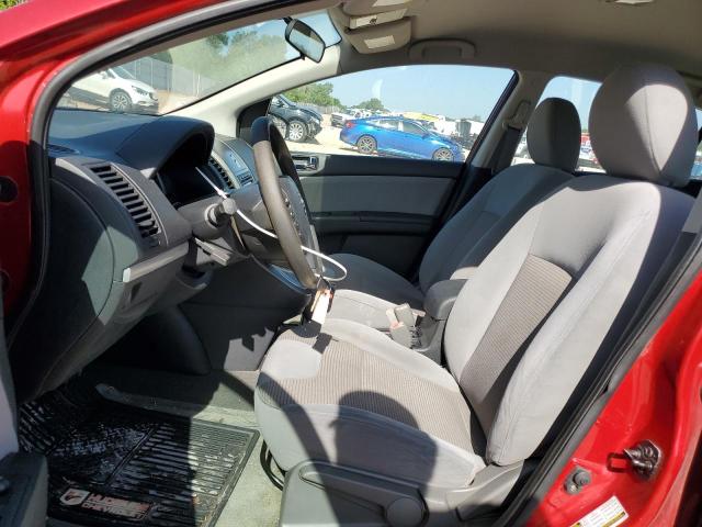  NISSAN SENTRA 2012 Красный