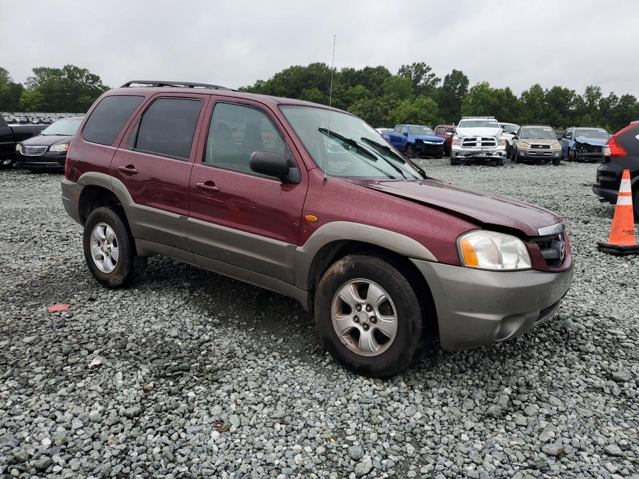 2003 Mazda Tribute Lx VIN: 4F2YZ04183KM56011 Lot: 64373984