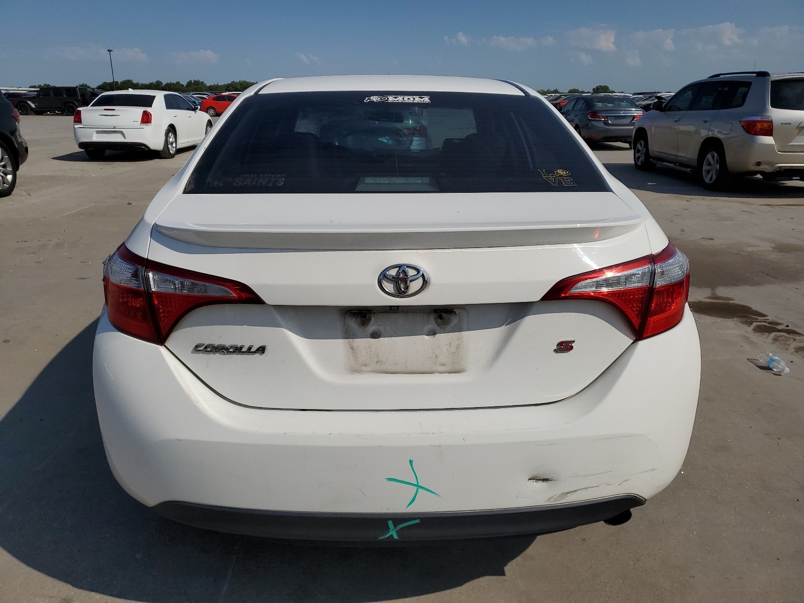 2015 Toyota Corolla L vin: 5YFBURHE1FP254574