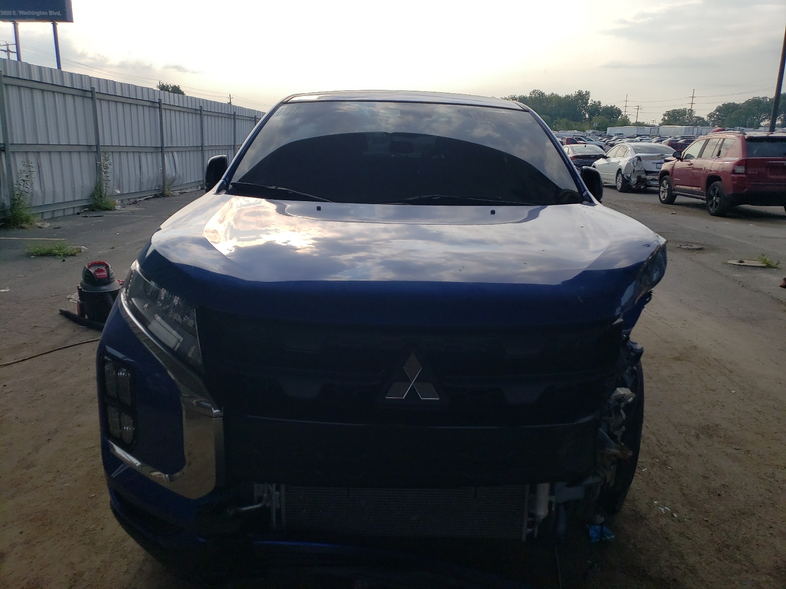 2022 Mitsubishi Outlander Sport Es vin: JA4ARUAU8NU000549