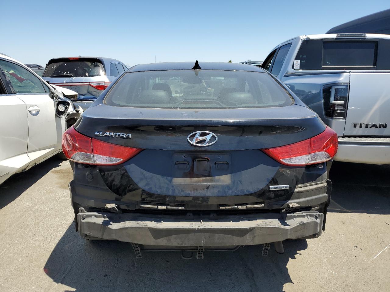 2012 Hyundai Elantra Gls VIN: KMHDH4AE6CU191136 Lot: 63251764