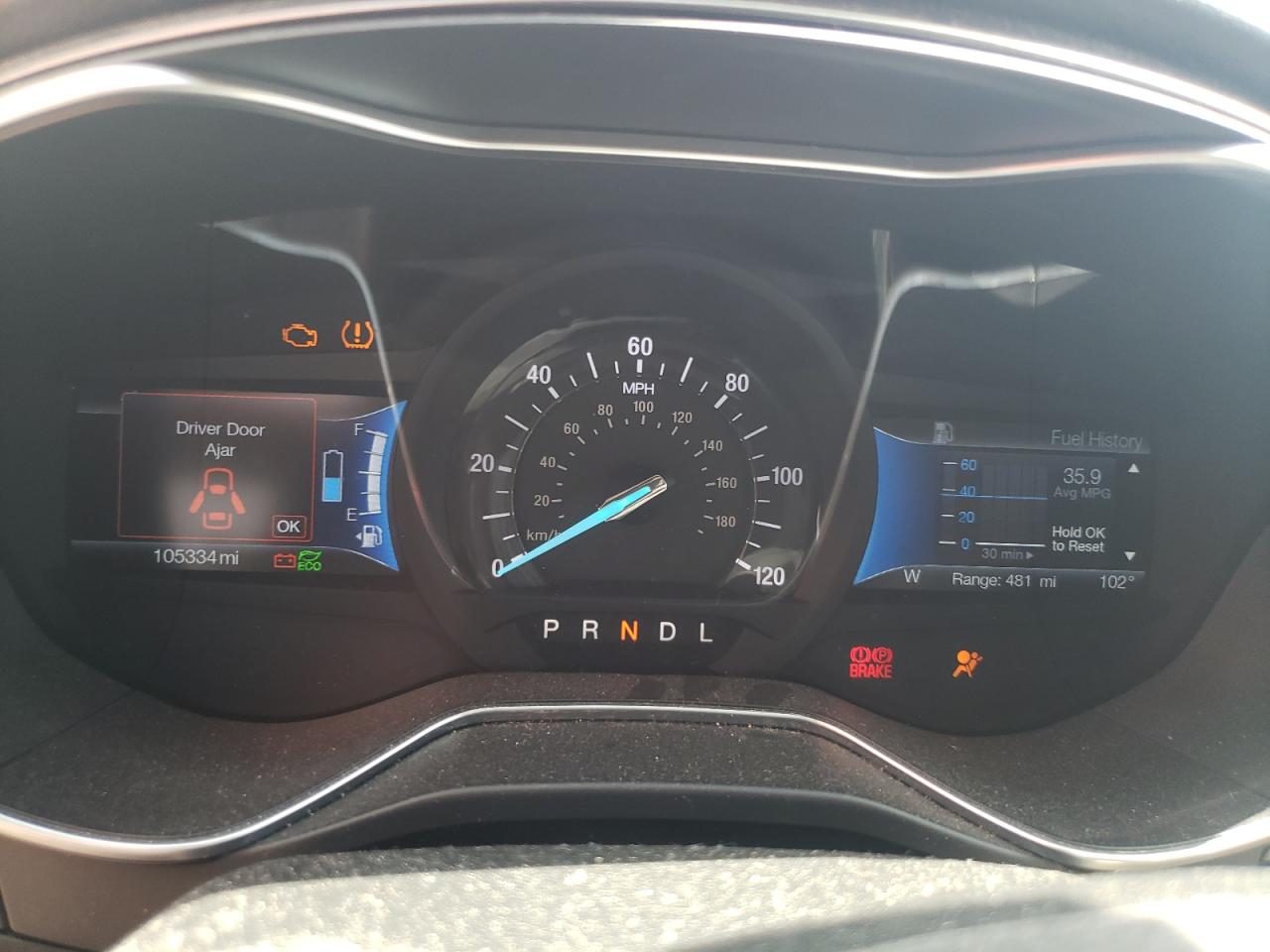 2017 Ford Fusion S Hybrid VIN: 3FA6P0UU3HR262485 Lot: 61876144