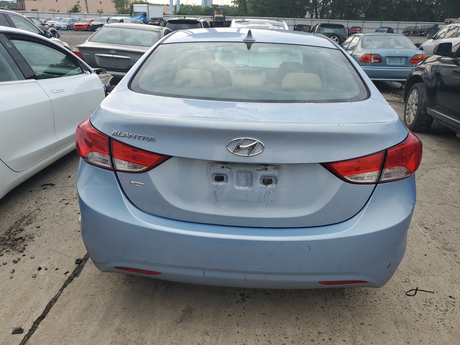 KMHDH4AE2CU382973 2012 Hyundai Elantra Gls