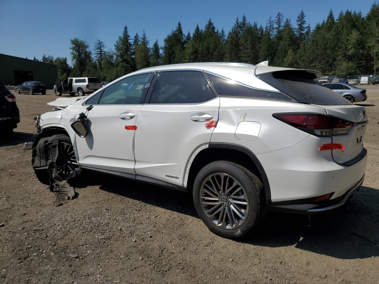 3T2JGMDAXNC087201 2022 Lexus Rx 450H