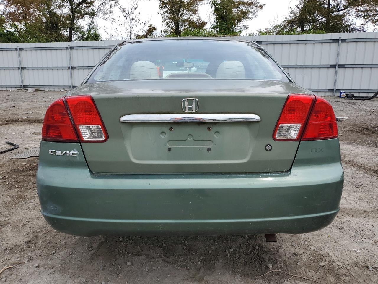 2003 Honda Civic Dx VIN: 2HGES16193H559568 Lot: 64416264