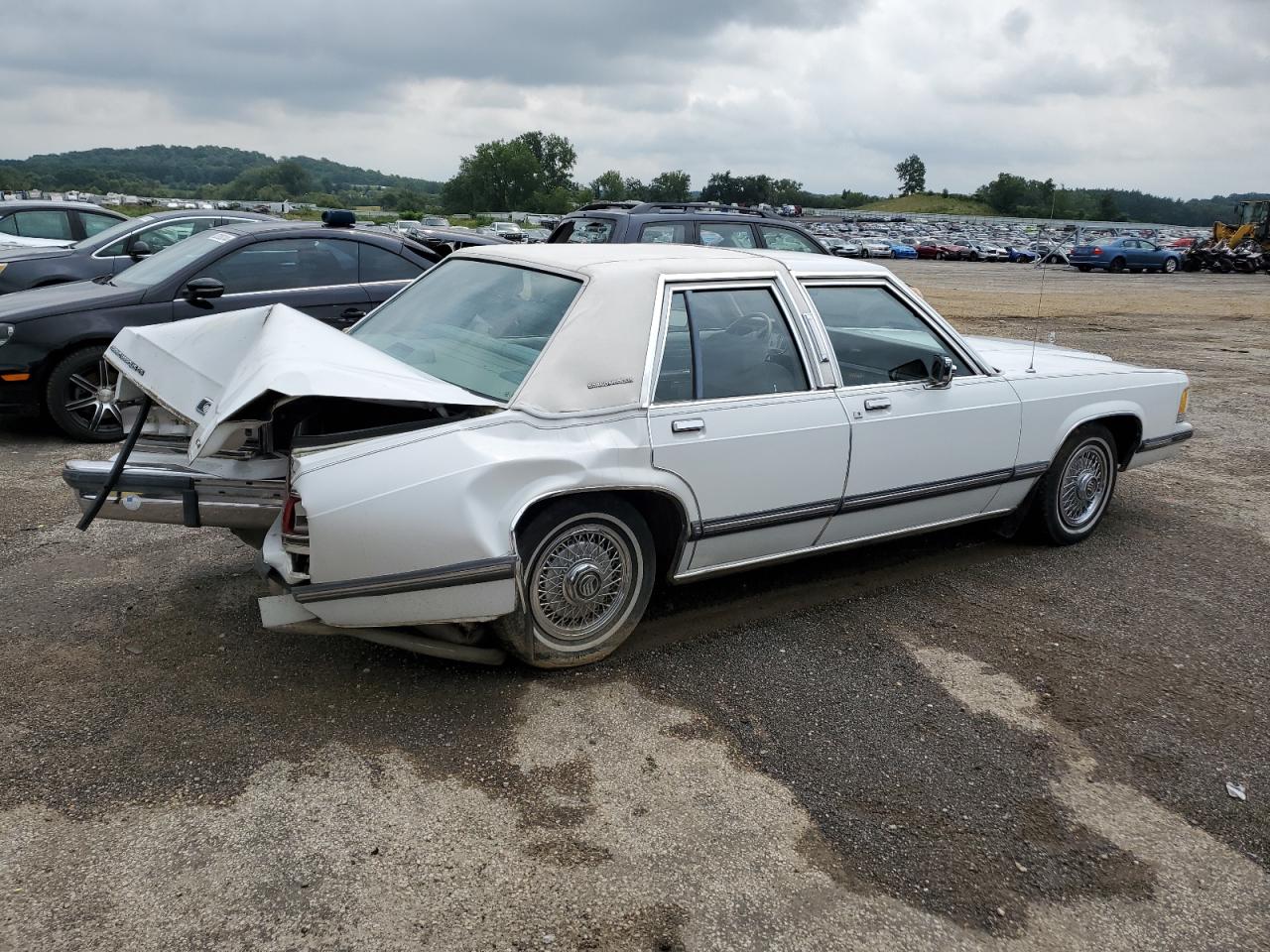1989 Mercury Grand Marquis Gs VIN: 2MEBM74F0KX705307 Lot: 64200304