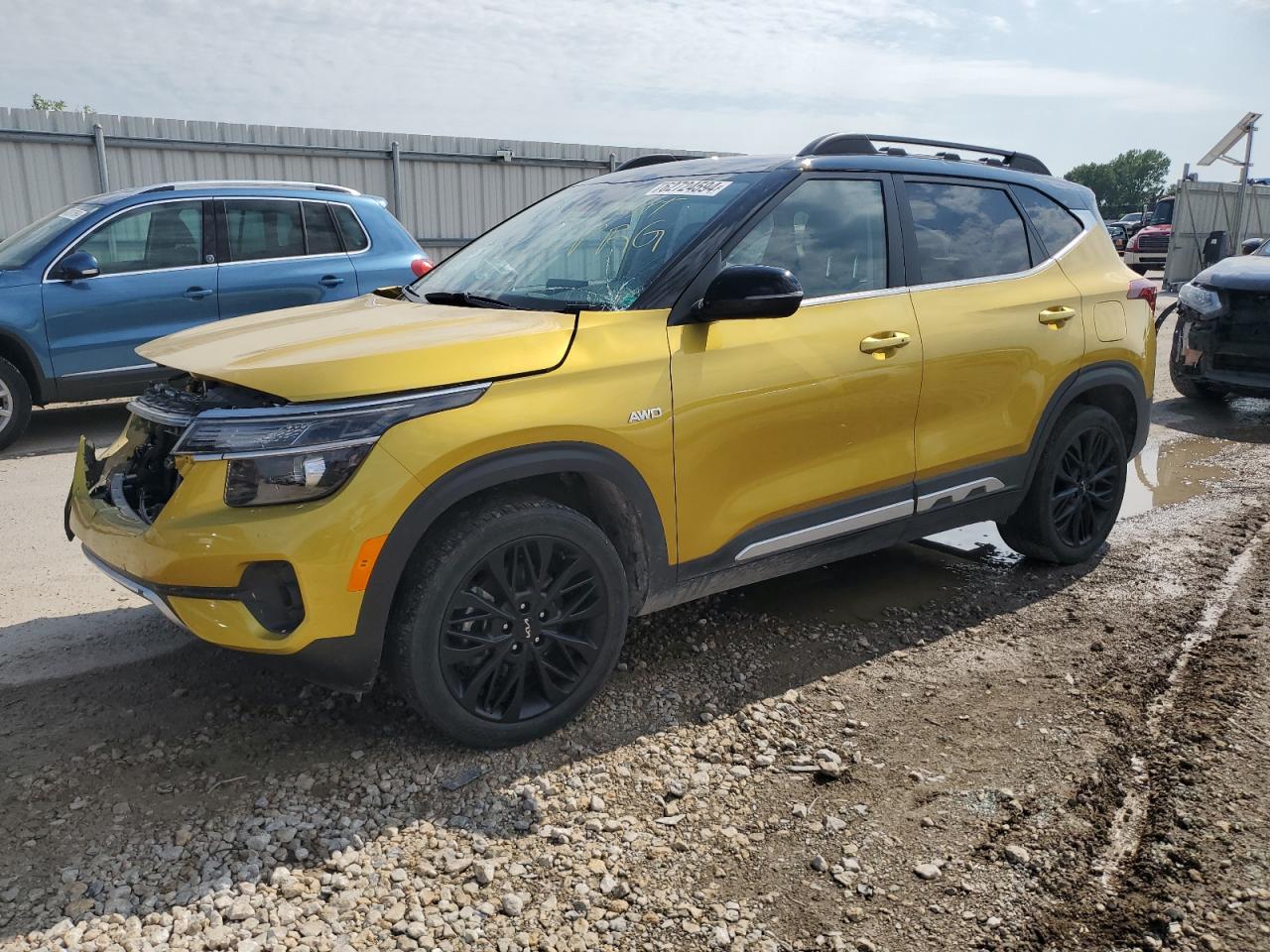 2022 Kia Seltos Nightfall VIN: KNDEUCA28N7291082 Lot: 62724594