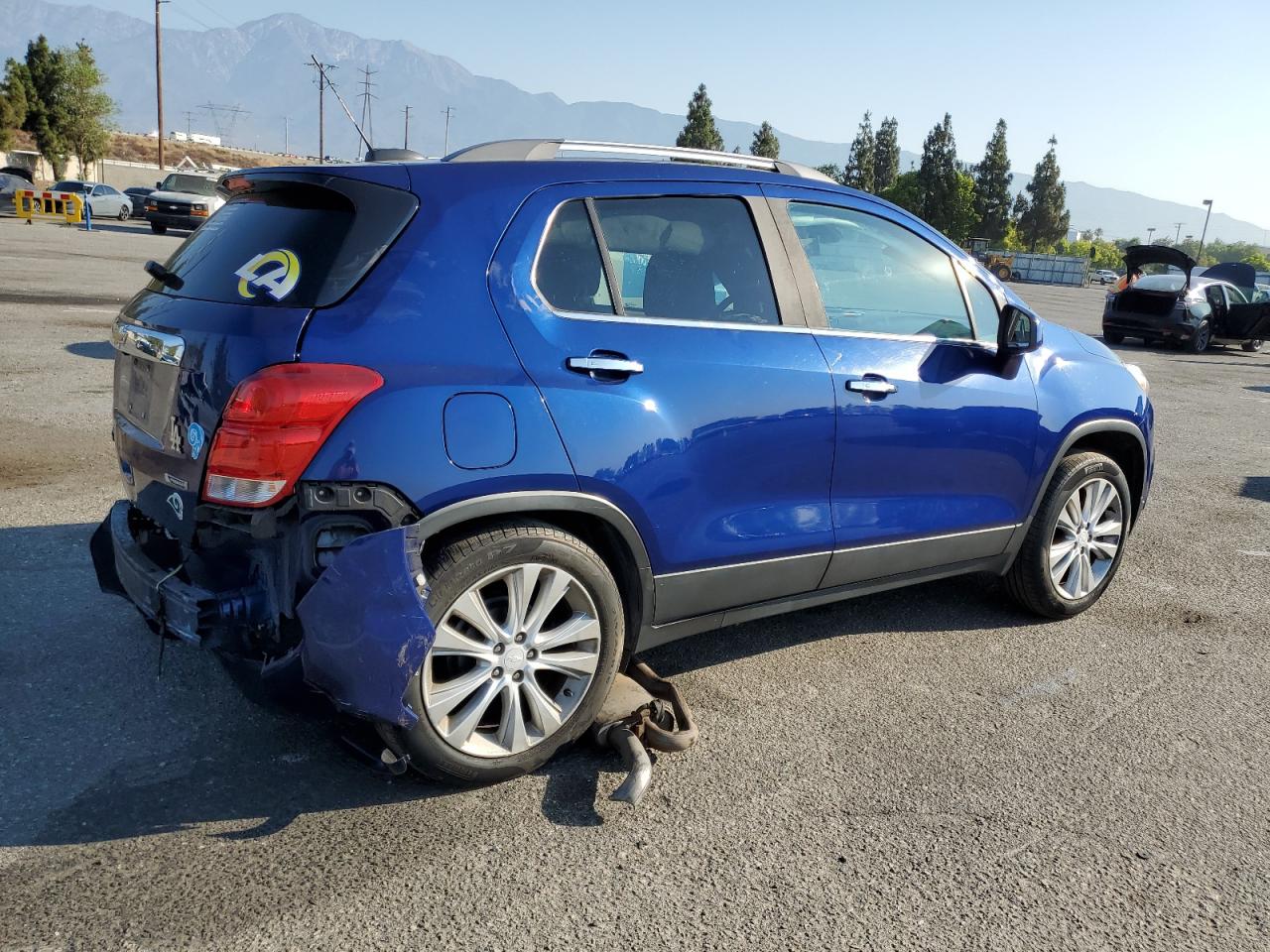 2017 Chevrolet Trax Premier VIN: 3GNCJMSB8HL171536 Lot: 62566494