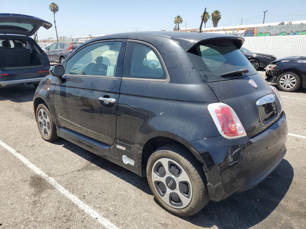 2015 Fiat 500 Electric VIN: 3C3CFFGE9FT507348 Lot: 63938104