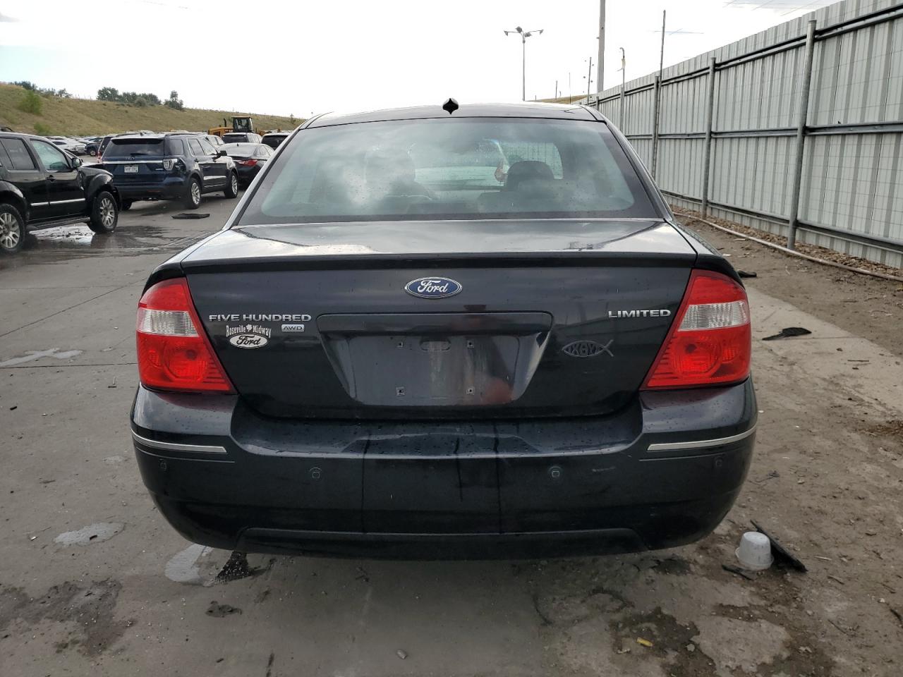 2007 Ford Five Hundred Limited VIN: 1FAHP28107G102705 Lot: 63499284