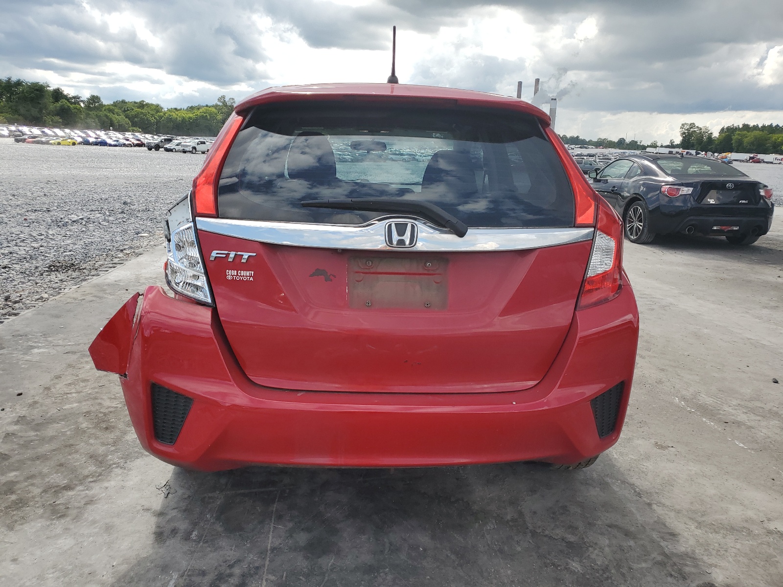 3HGGK5H83FM777408 2015 Honda Fit Ex