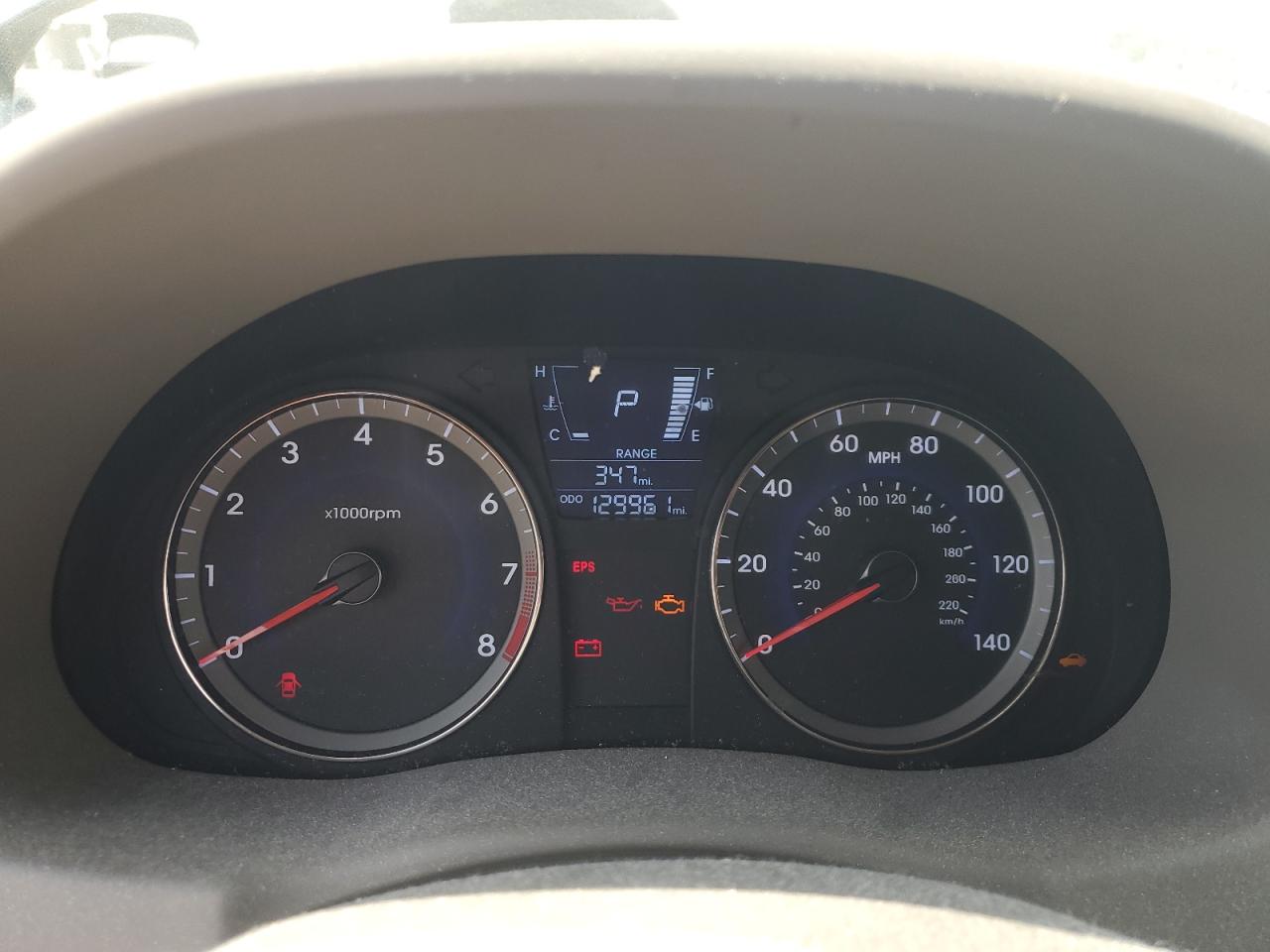 2013 Hyundai Accent Gls VIN: KMHCT4AE5DU393834 Lot: 65517814