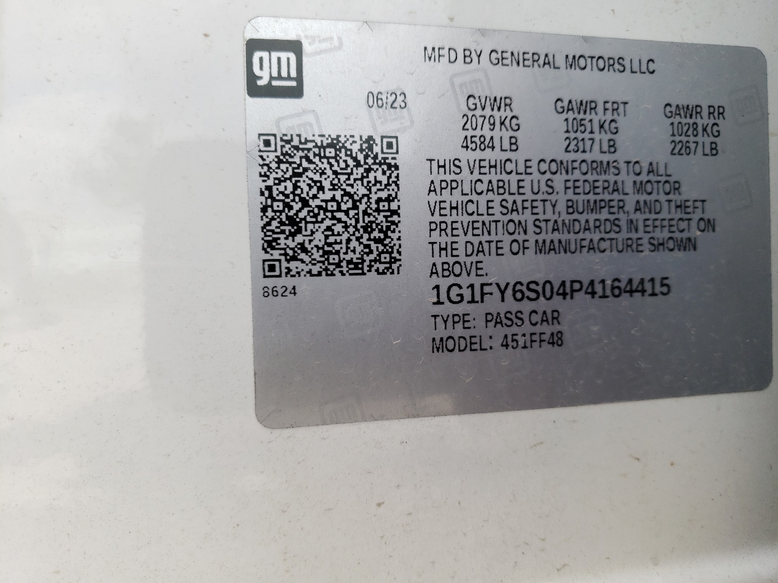 2023 Chevrolet Bolt Euv Lt vin: 1G1FY6S04P4164415