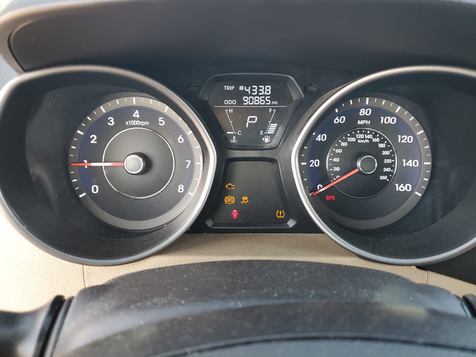 5NPDH4AE7DH290421 2013 Hyundai Elantra Gls