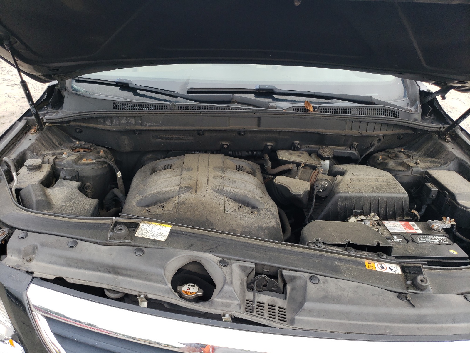 KM8NUDCC2CU195602 2012 Hyundai Veracruz Gls