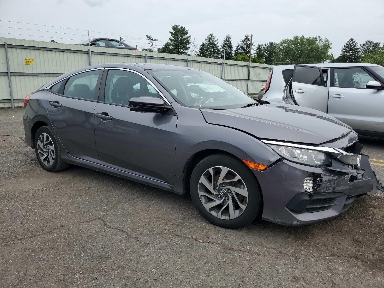 2018 Honda Civic Ex vin: 2HGFC2F71JH536875