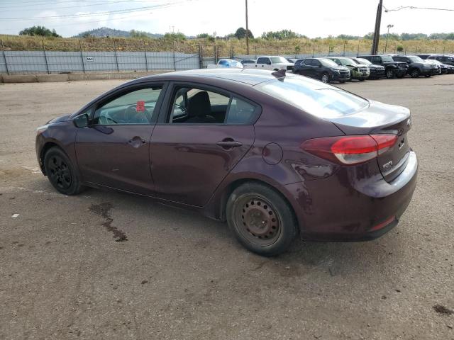  KIA FORTE 2018 Burgundy