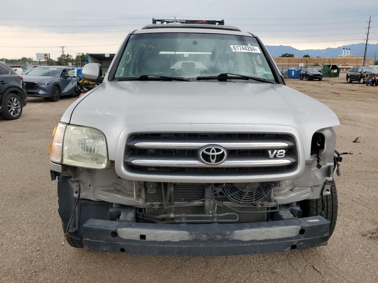 2001 Toyota Sequoia Limited VIN: 5TDZT38A21S023808 Lot: 61744204