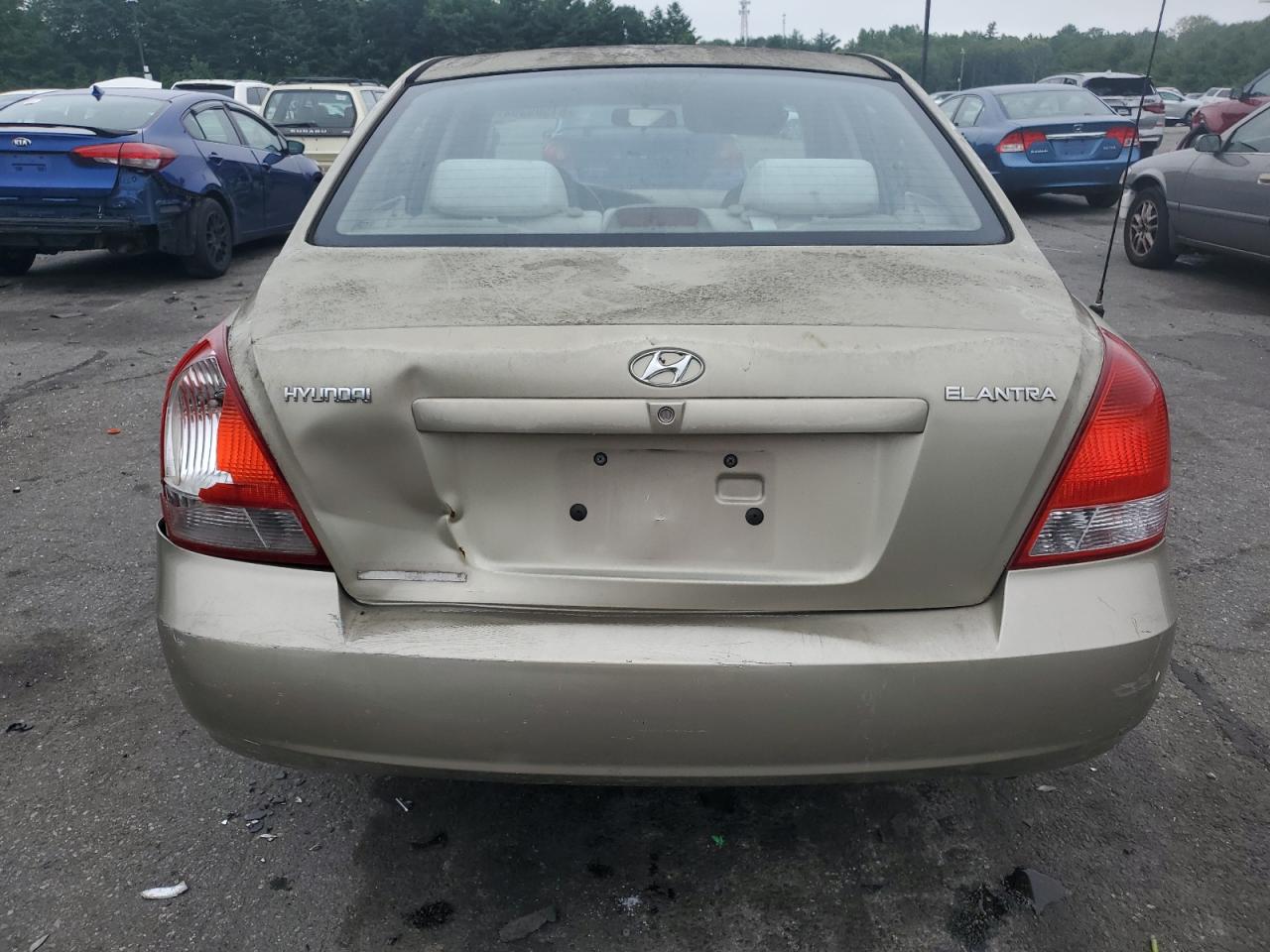 2003 Hyundai Elantra Gls VIN: KMHDN45D33U689255 Lot: 81308734