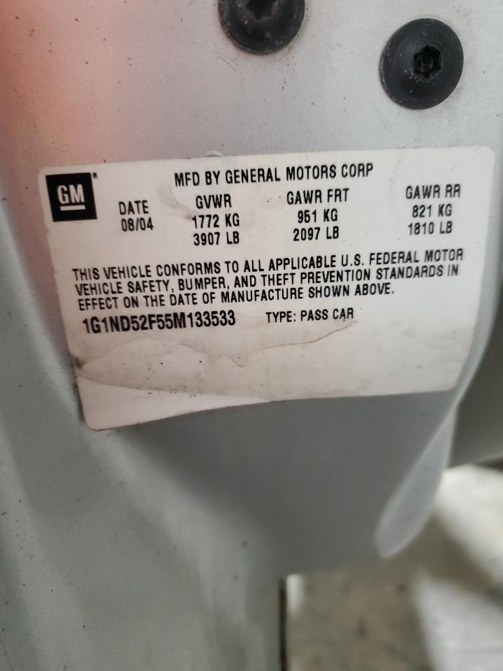 2005 Chevrolet Classic VIN: 1G1ND52F55M133533 Lot: 64012184