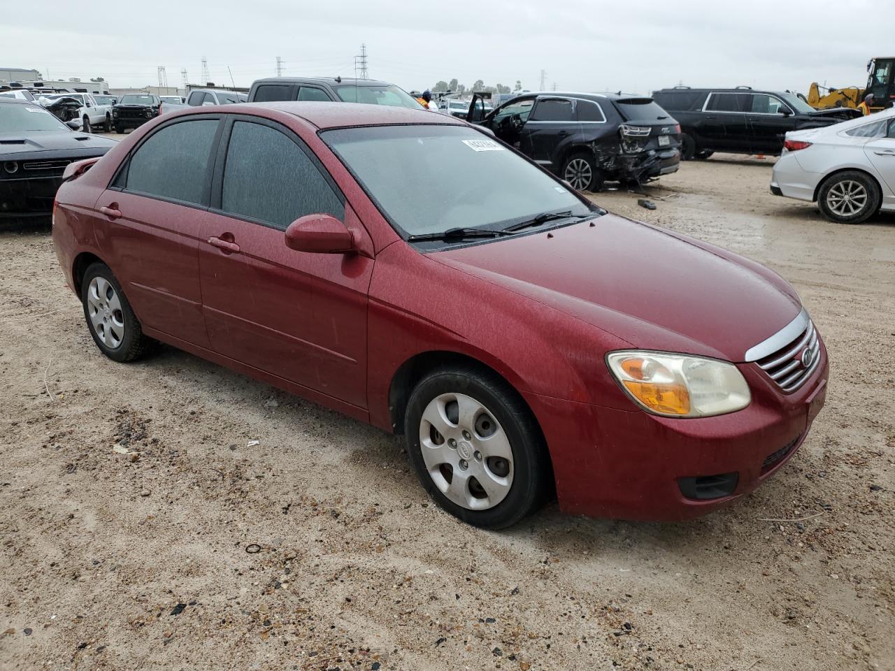 2007 Kia Spectra Ex VIN: KNAFE121075464312 Lot: 64323964