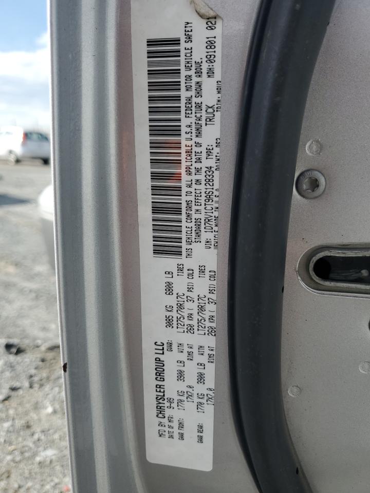 2010 Dodge Ram 1500 VIN: 1D7RV1CT9AS128334 Lot: 64096154