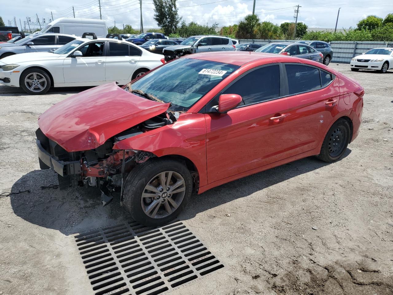 5NPD84LF7JH319465 2018 HYUNDAI ELANTRA - Image 1