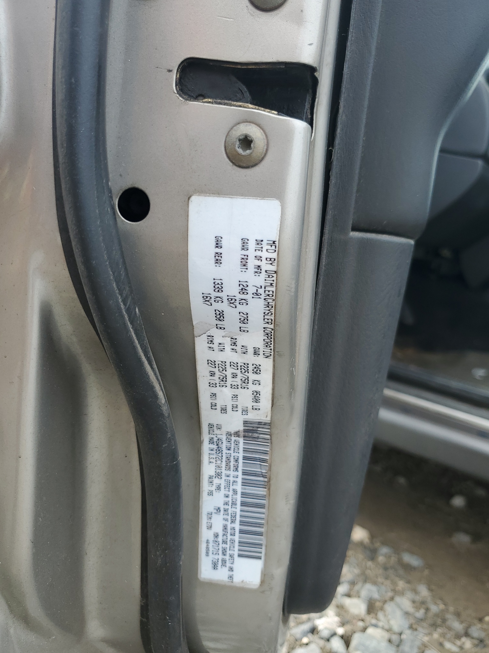 1J4GW48S72C101302 2002 Jeep Grand Cherokee Laredo