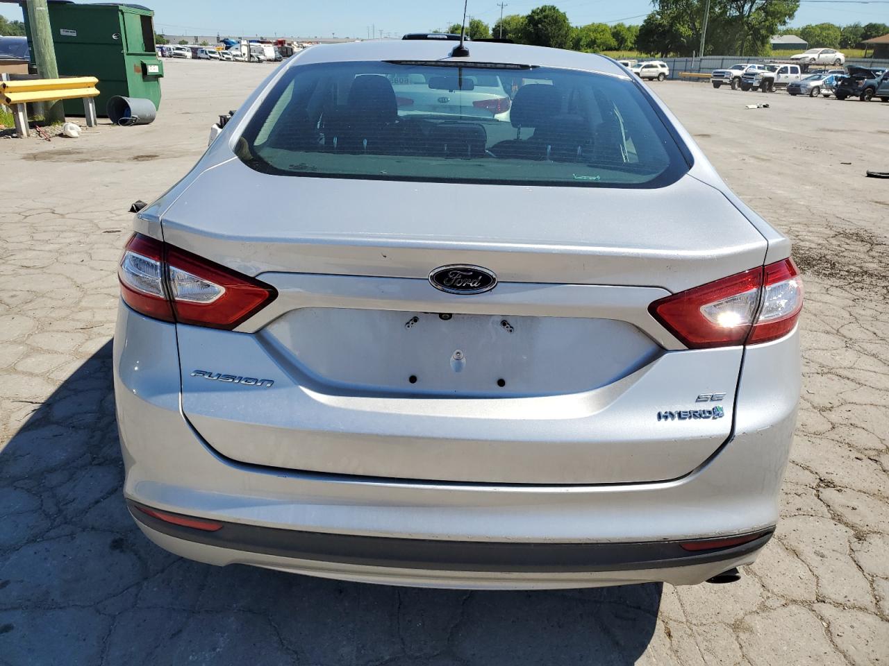2015 Ford Fusion Se Hybrid VIN: 3FA6P0LU5FR136272 Lot: 60858384