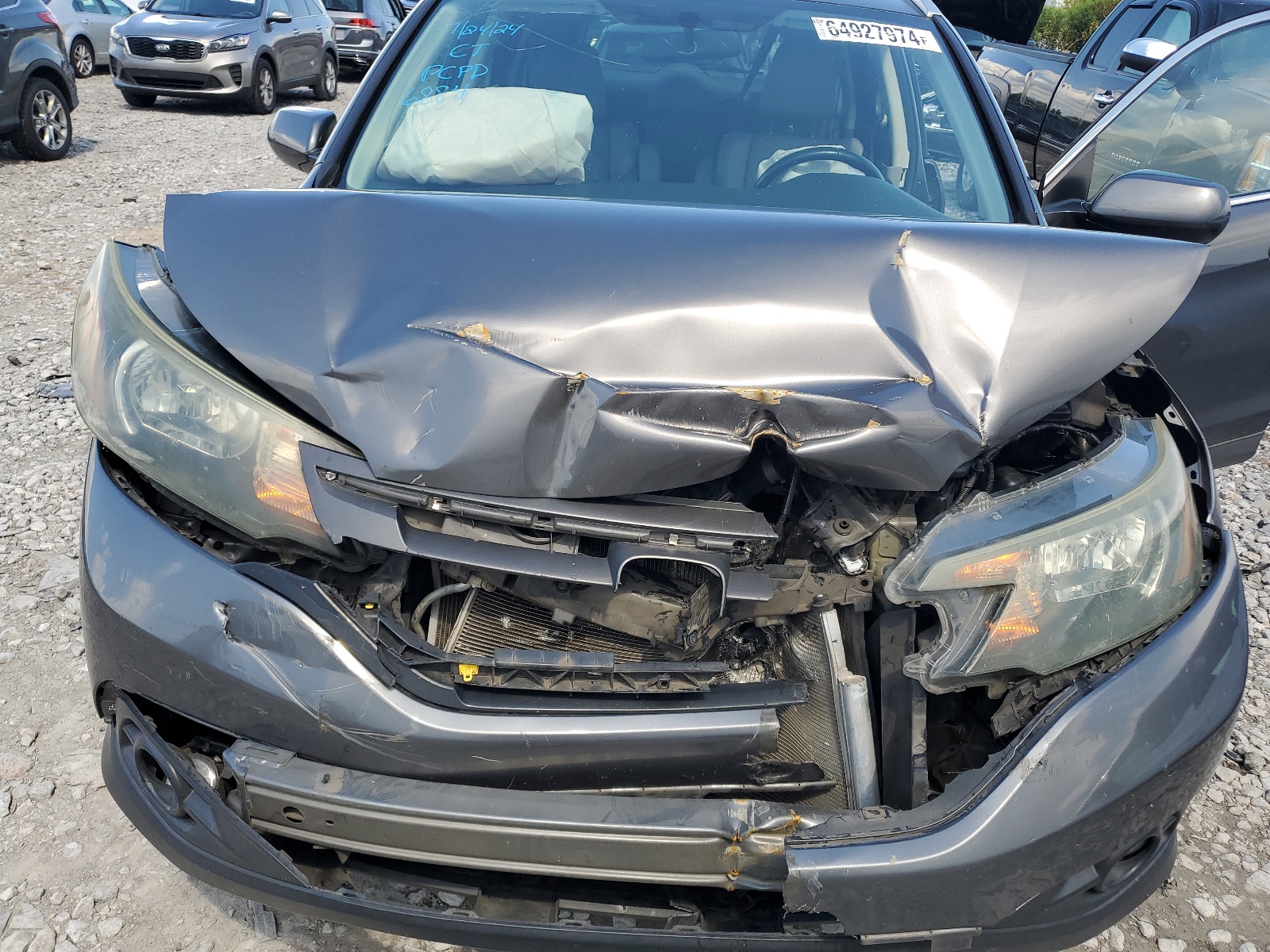 2HKRM3H78EH563323 2014 Honda Cr-V Exl