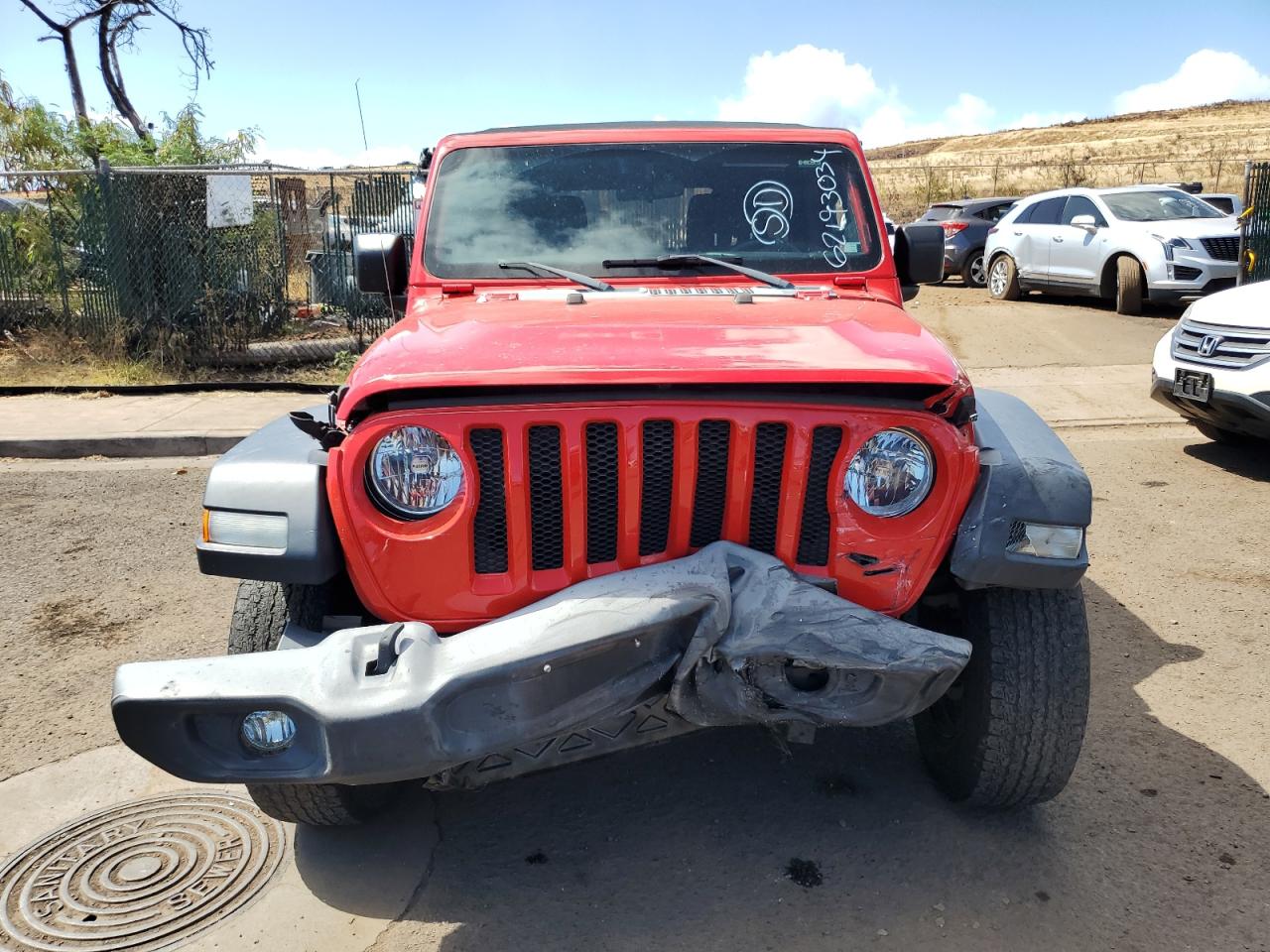 2018 Jeep Wrangler Unlimited Sport VIN: 1C4HJXDG0JW161012 Lot: 62193034