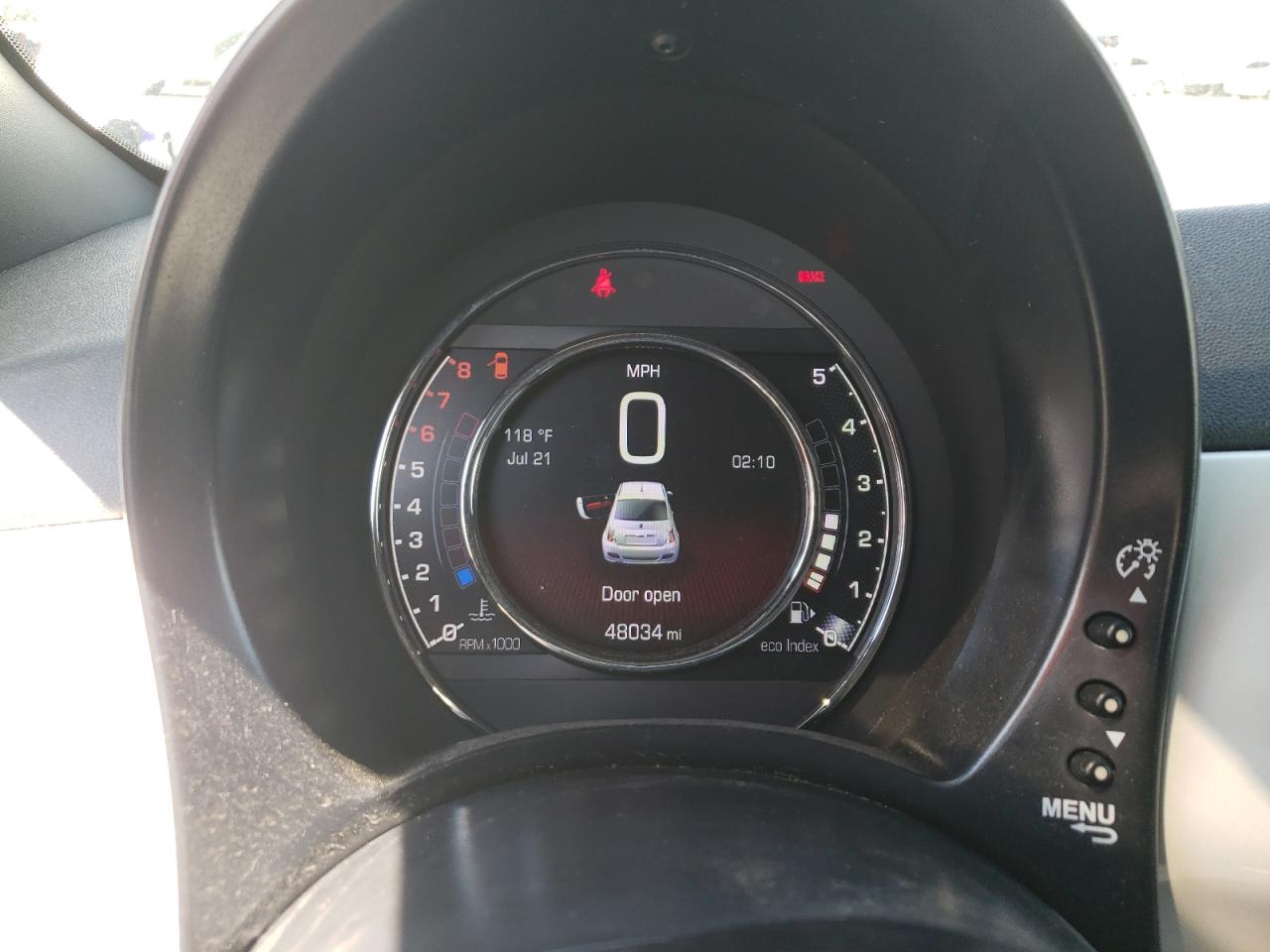 2015 Fiat 500 Sport VIN: 3C3CFFBR7FT707252 Lot: 63476274