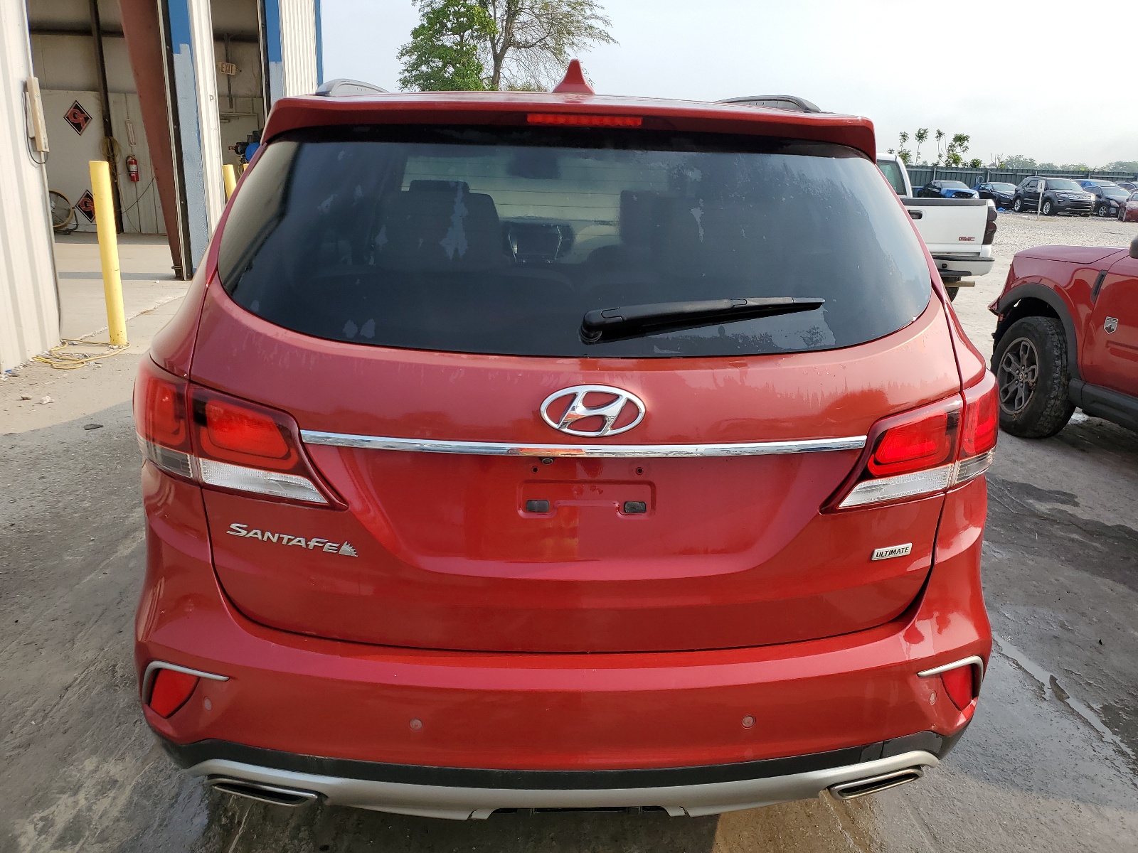 KM8SR4HF5HU166772 2017 Hyundai Santa Fe Se Ultimate