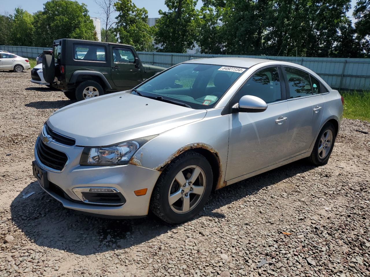 2015 Chevrolet Cruze Lt VIN: 1G1PC5SB6F7212556 Lot: 64927734