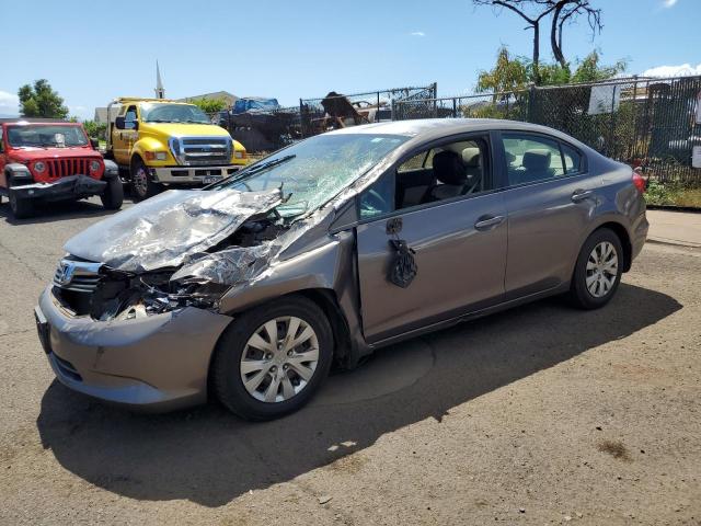  HONDA CIVIC 2012 Brown