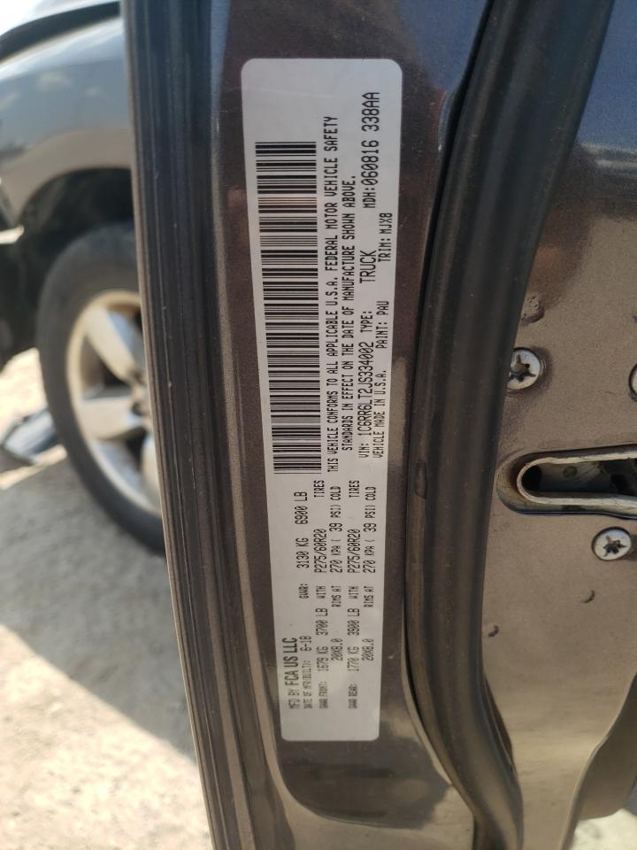 2018 Ram 1500 Slt VIN: 1C6RR6LT2JS334002 Lot: 62748564