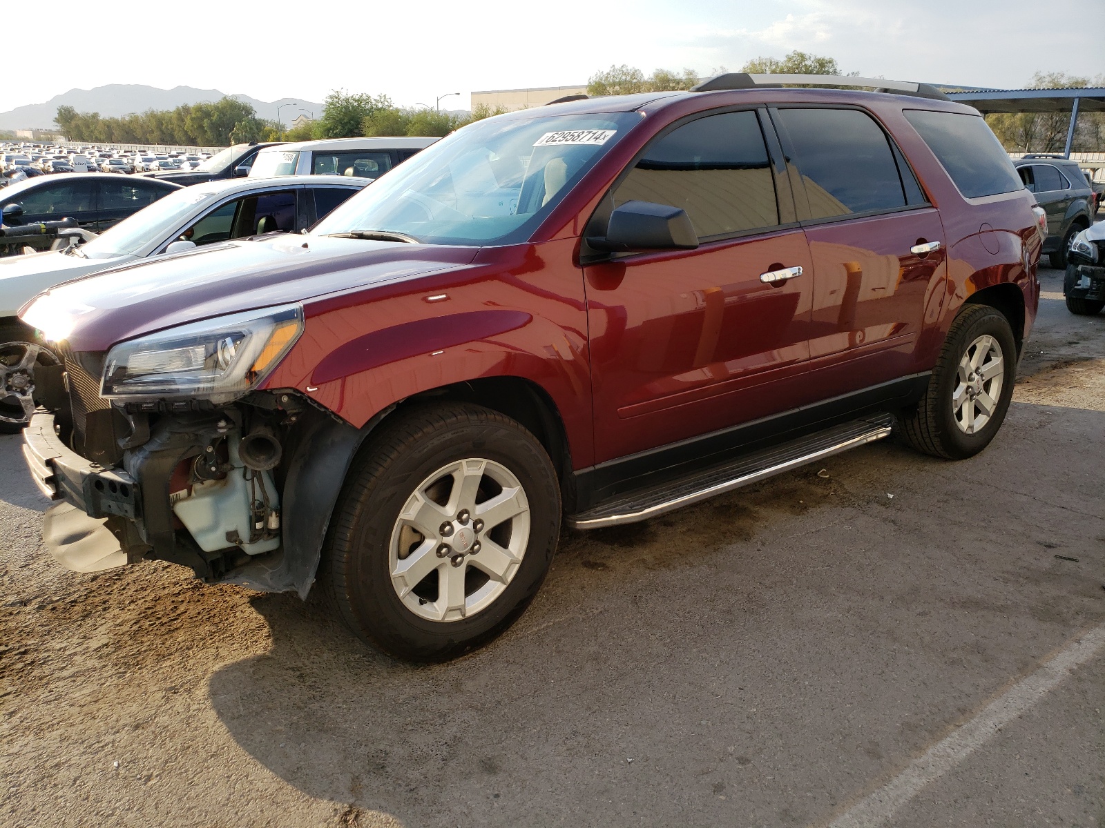 2015 GMC Acadia Sle vin: 1GKKRPKD9FJ345221