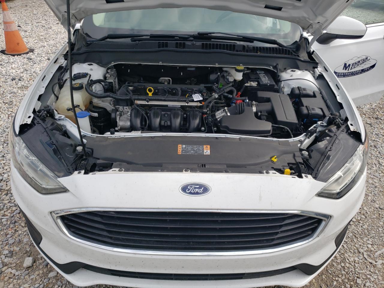 2020 Ford Fusion S VIN: 3FA6P0G7XLR246623 Lot: 63262834