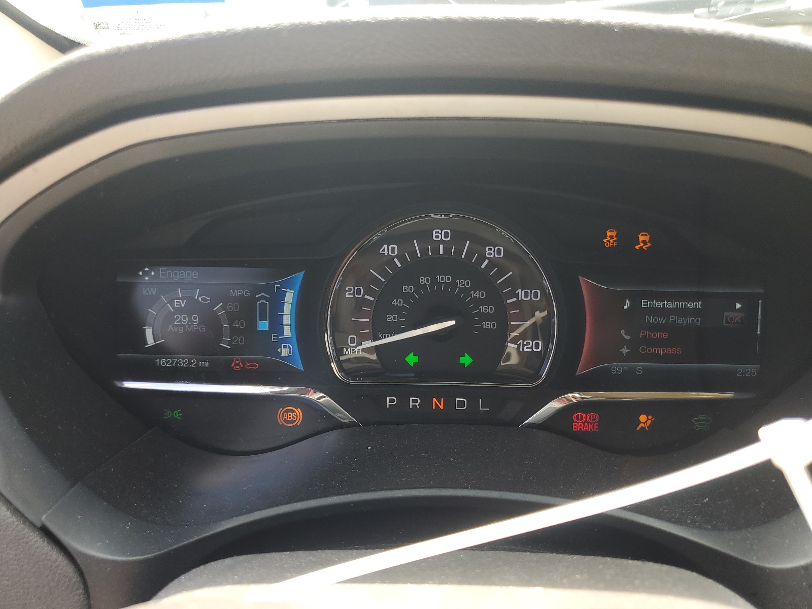 3LN6L2LU5ER826227 2014 Lincoln Mkz Hybrid