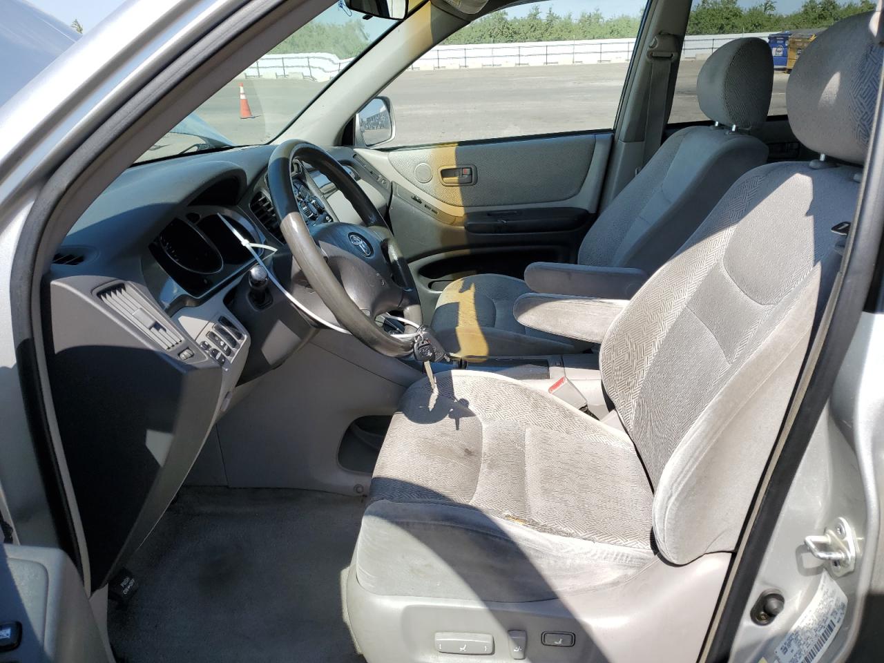 2002 Toyota Highlander Limited VIN: JTEGF21A720071243 Lot: 64214174