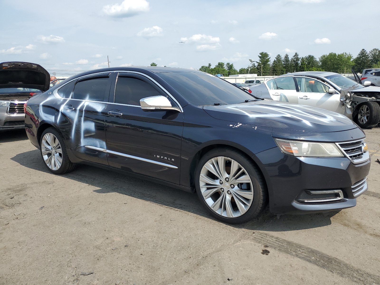 2014 Chevrolet Impala Ltz vin: 2G1155S39E9273518