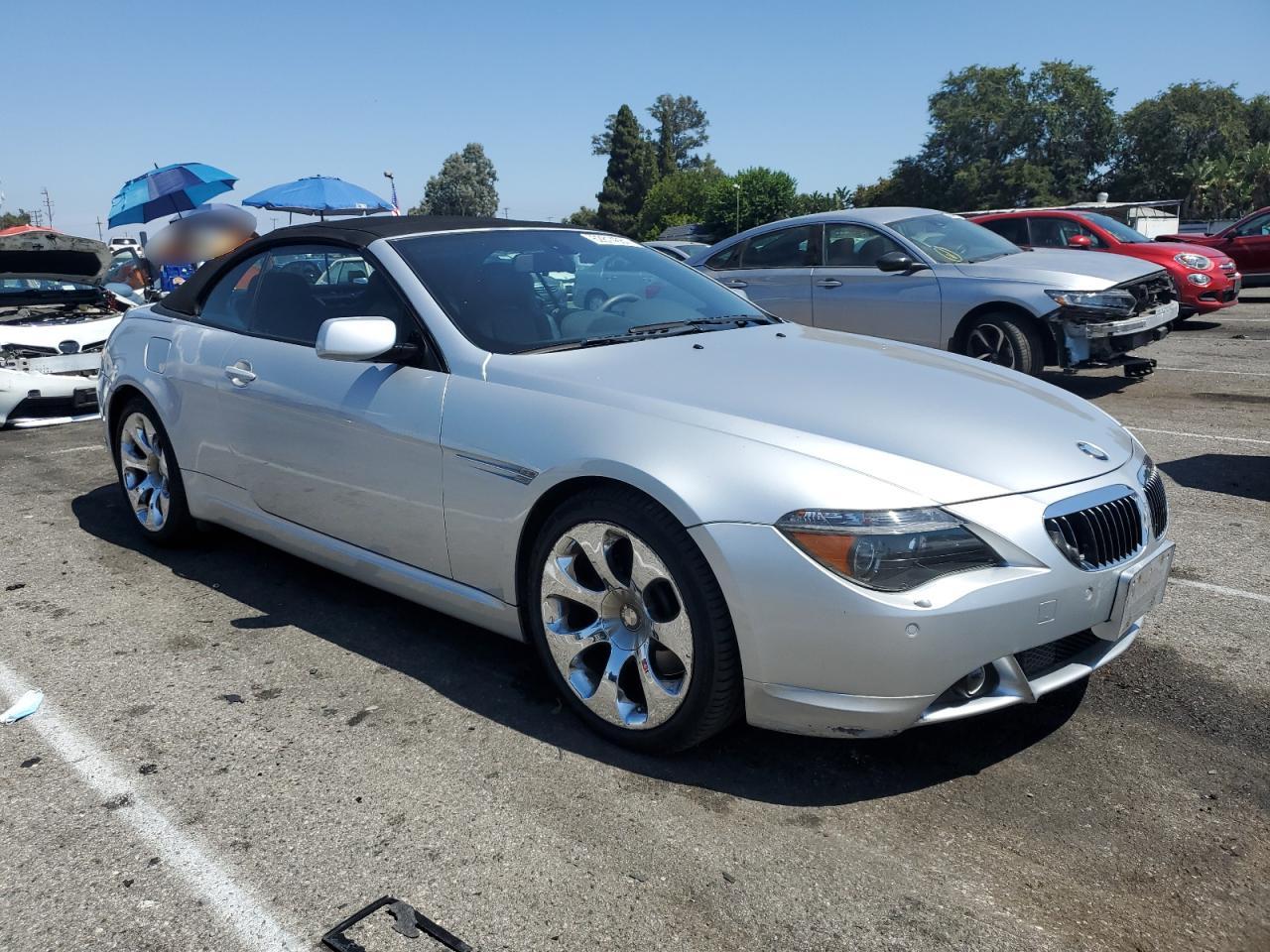 2005 BMW 645 Ci Automatic VIN: WBAEK73405B326011 Lot: 62814084