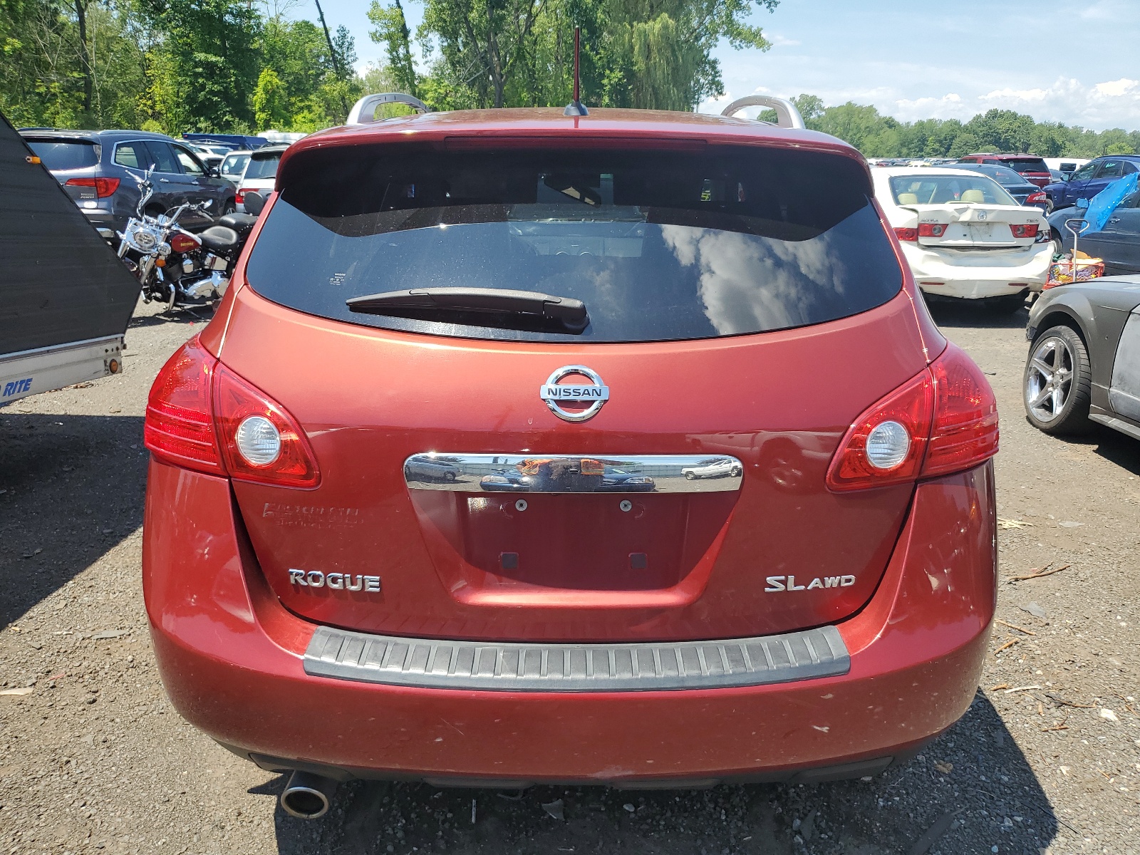 2012 Nissan Rogue S vin: JN8AS5MV0CW380335