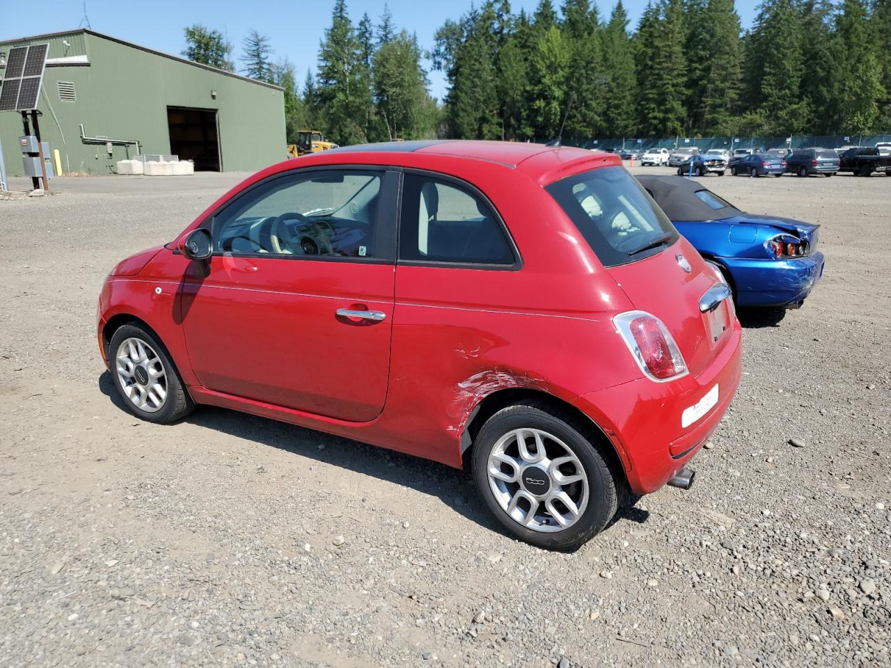 2012 Fiat 500 Pop VIN: 3C3CFFAR2CT380093 Lot: 63713984