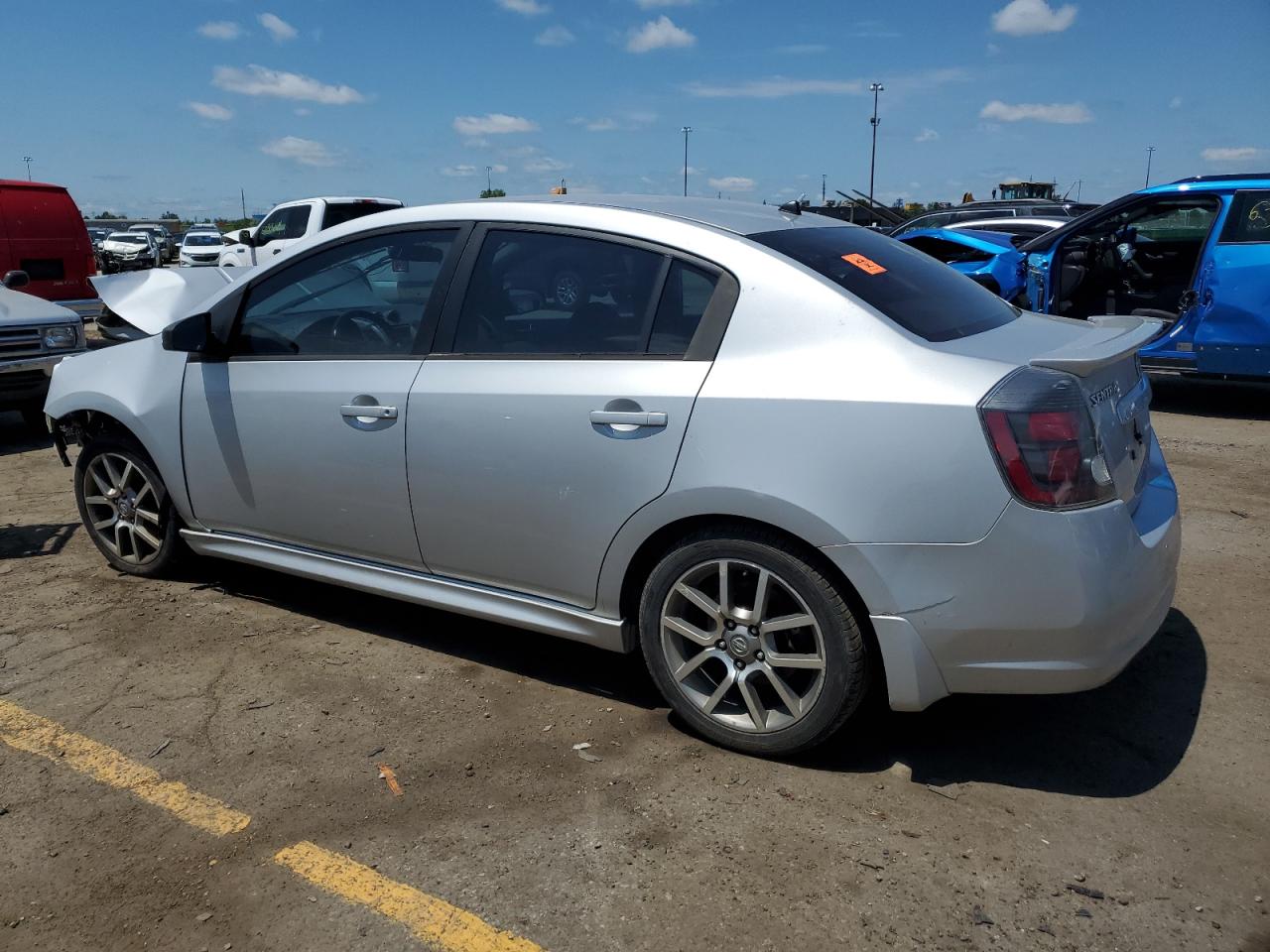 2010 Nissan Sentra Se-R VIN: 3N1BB6AP2AL619708 Lot: 62797484