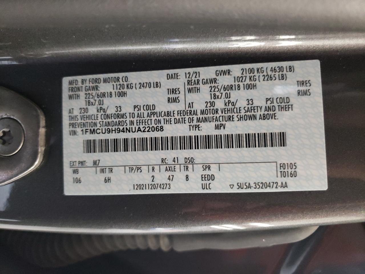 2022 Ford Escape - Image 13