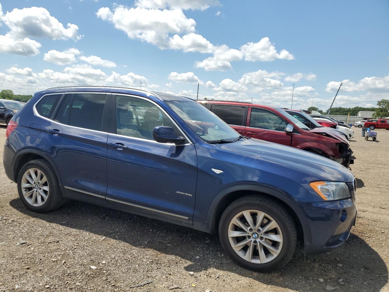 2013 BMW X3 xDrive28I VIN: 5UXWX9C55D0A11942 Lot: 63617164