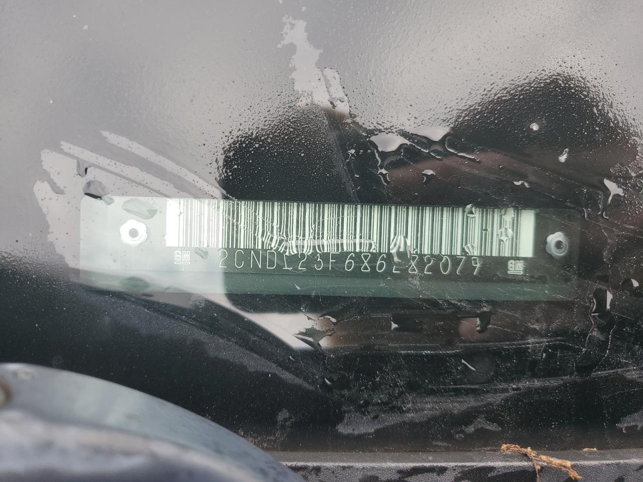 2008 Chevrolet Equinox Ls VIN: 2CNDL23F686282079 Lot: 64096264