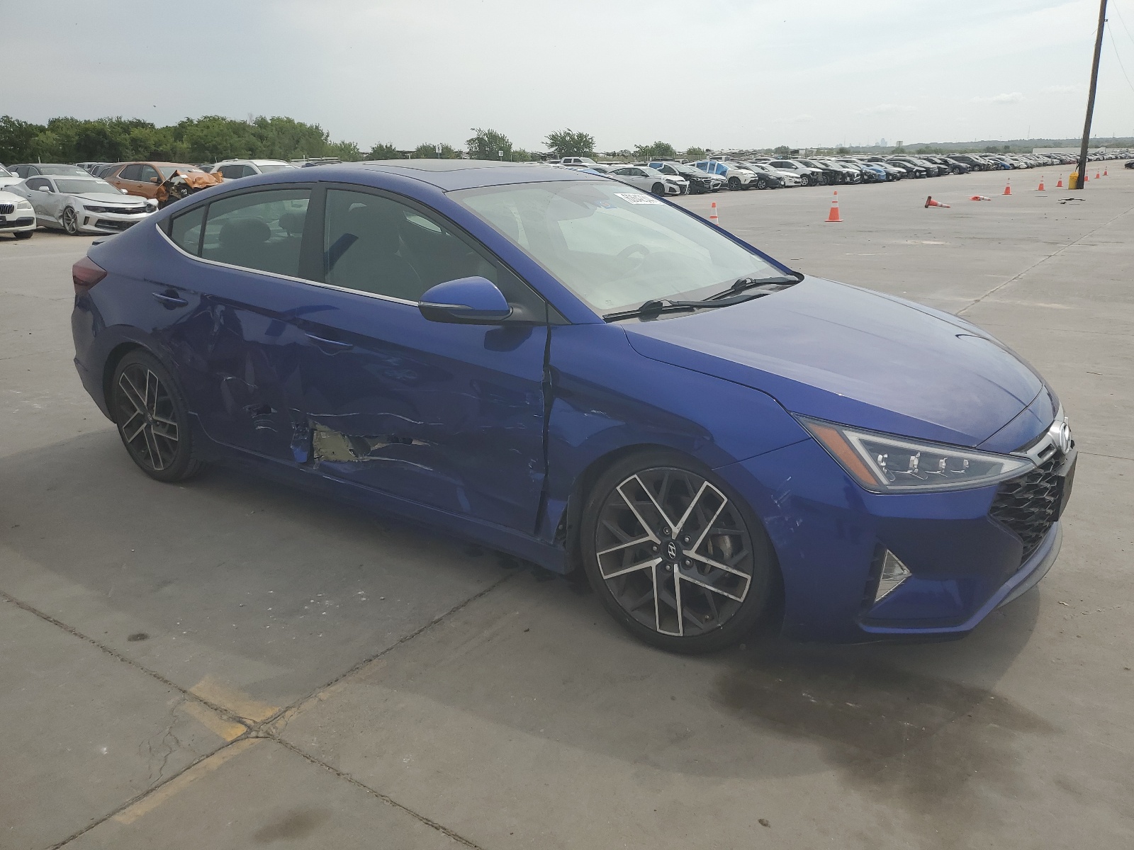 KMHD04LB9KU842610 2019 Hyundai Elantra Sport